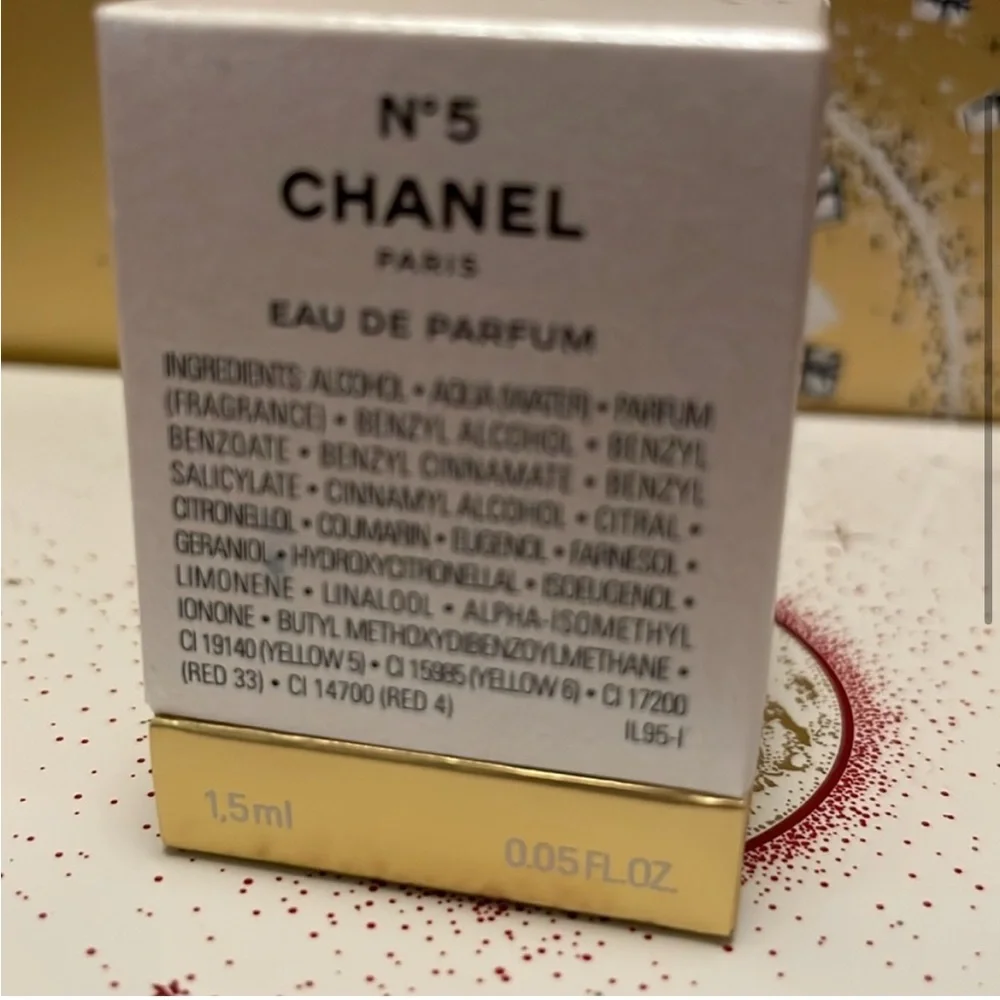 Authentic Chanel N5 bottle decor